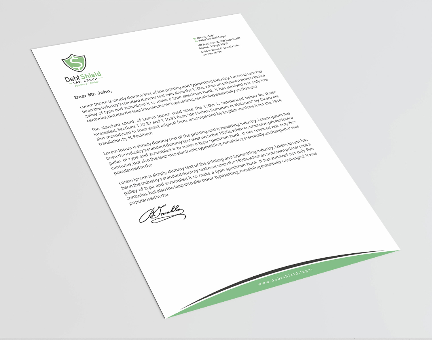 Letterhead Design by Infinitive Technology for this project | Design #18596863