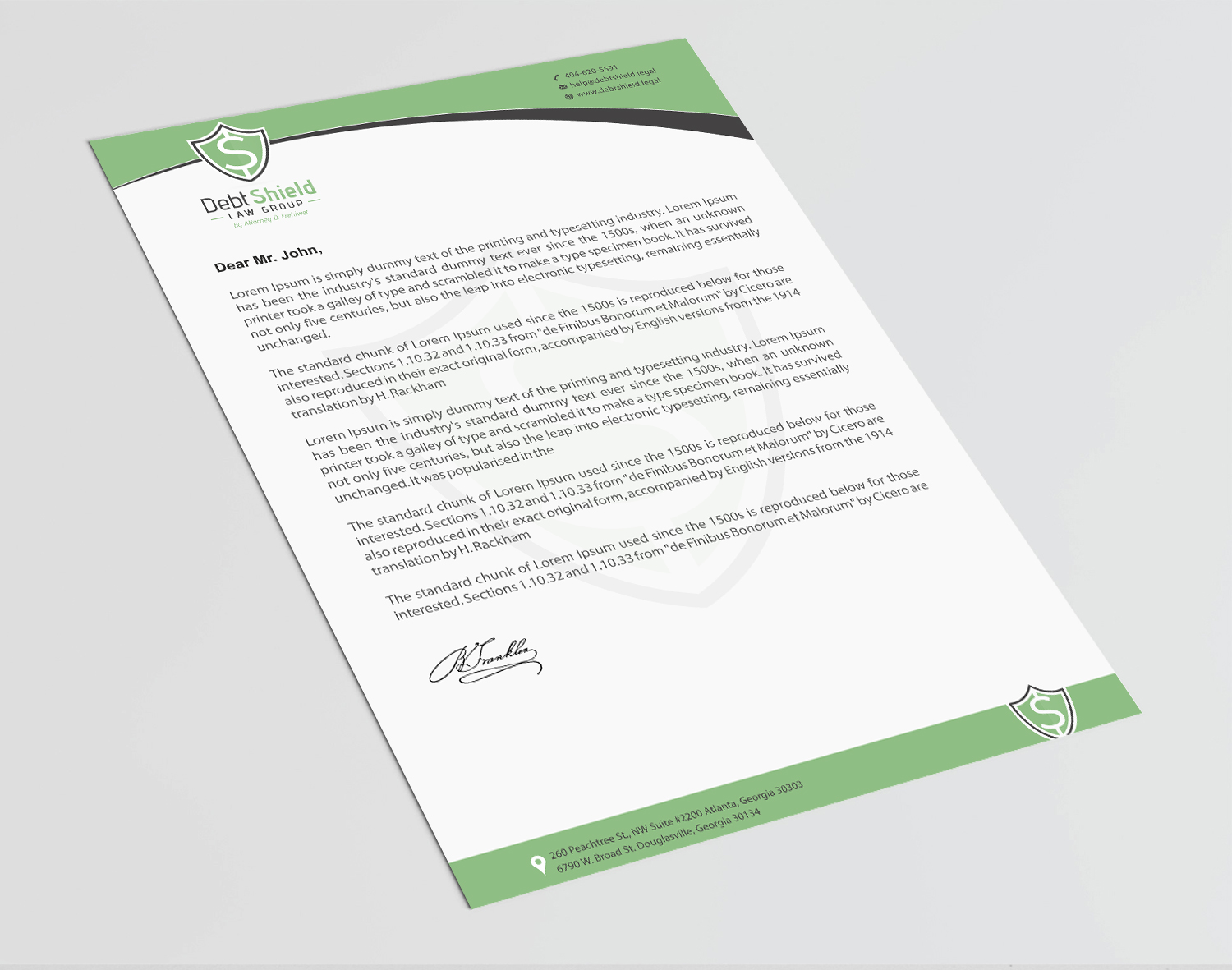 Briefkopf-Design von Infinitive Technology für dieses Projekt | Design #18600924