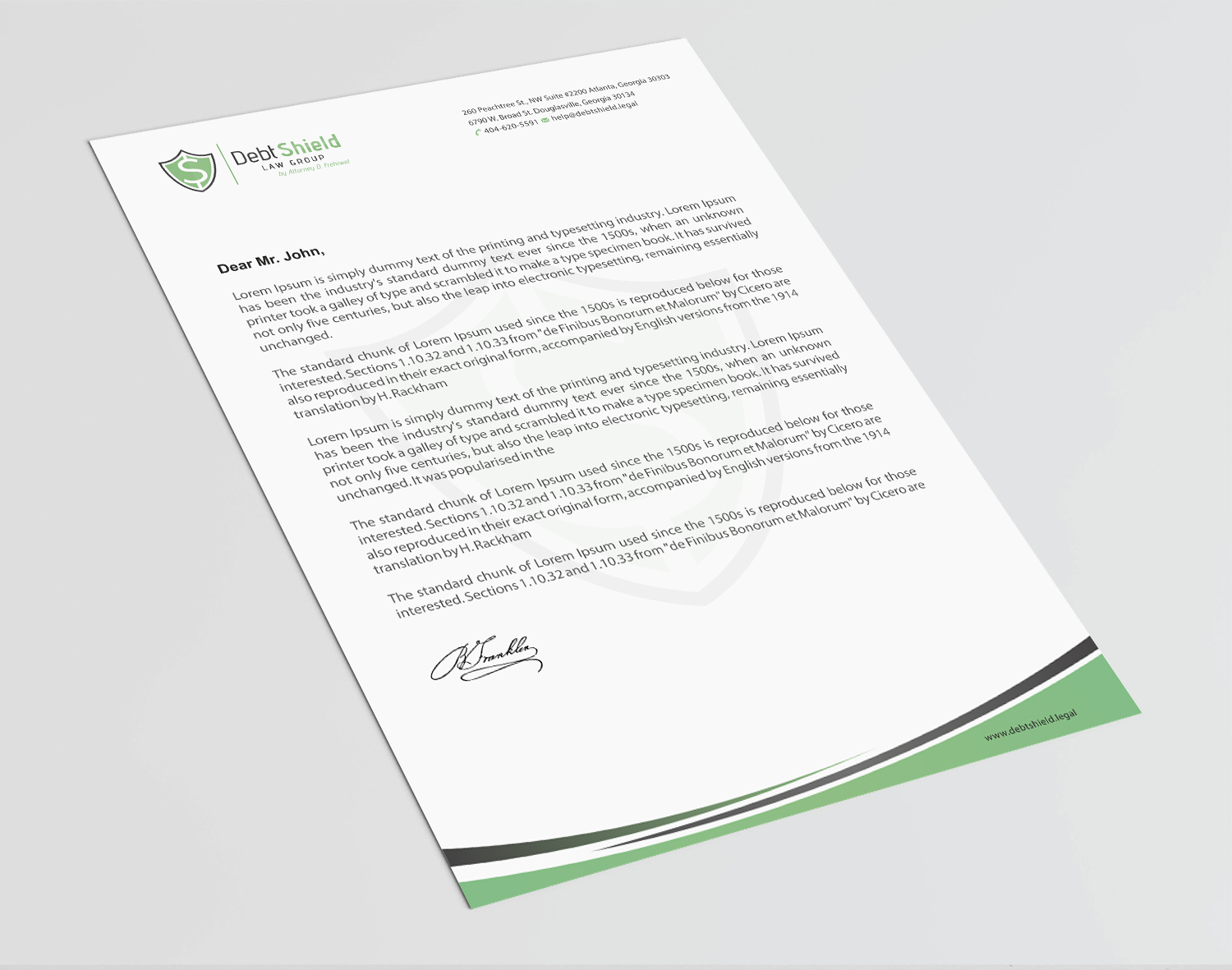 Briefkopf-Design von Infinitive Technology für dieses Projekt | Design #18601234