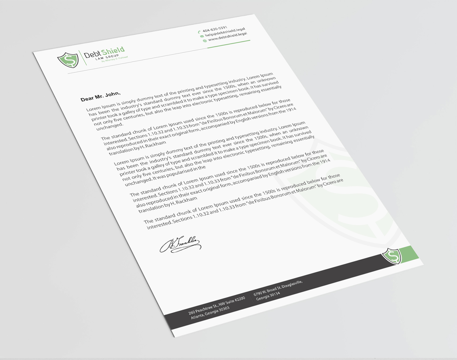 Briefkopf-Design von Infinitive Technology für dieses Projekt | Design #18642737