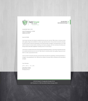 Letterhead Design by Creations Box 2015 for this project | Design: #18583066