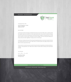 Letterhead Design by Creations Box 2015 for this project | Design: #18583071