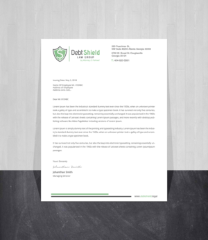 Letterhead Design by Creations Box 2015 for this project | Design: #18583073