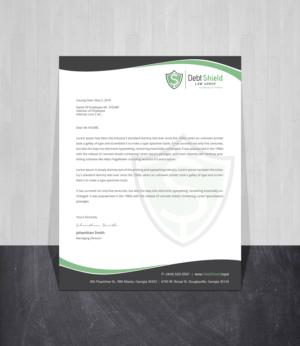 Letterhead Design by Creations Box 2015 for this project | Design: #18587142