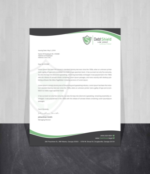 Letterhead Design by Creations Box 2015 for this project | Design: #18587366