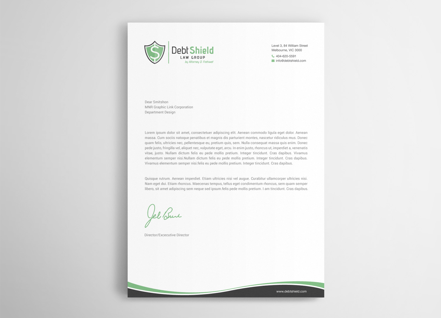Briefkopf-Design von mdreyad für dieses Projekt | Design #18651713