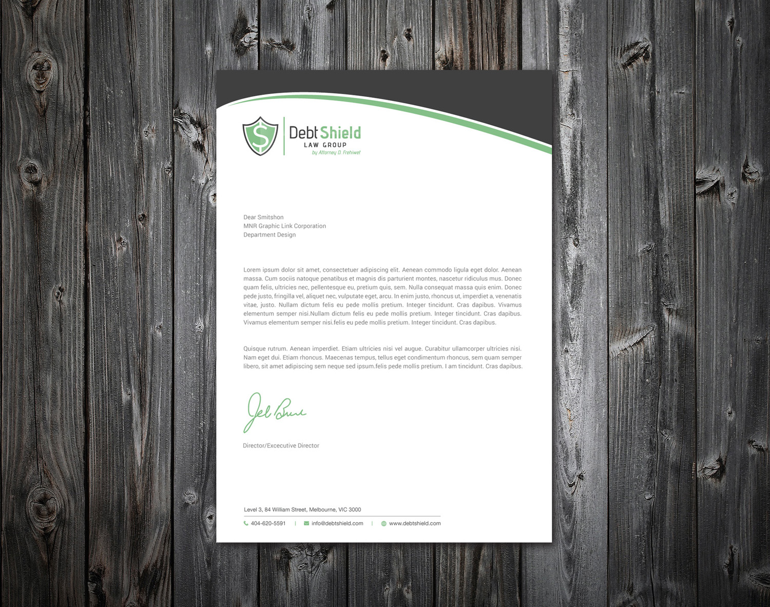 Diseño de Membrete por mdreyad para este proyecto | Diseño #18661793