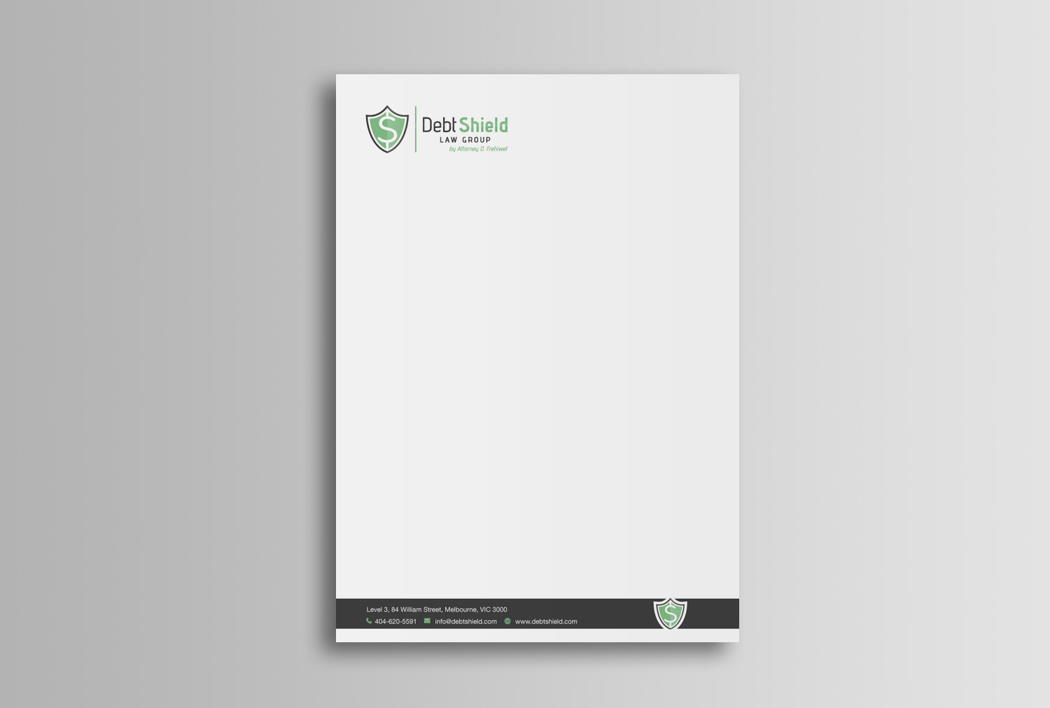 Letterhead Design by mdreyad for this project | Design #18661937
