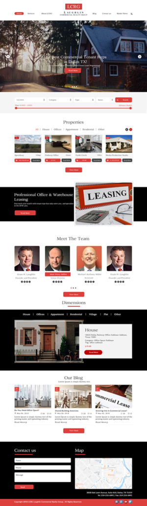 LCRG site redesign | Diseño Web por bdesigner9