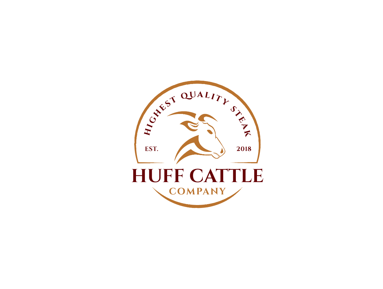 Diseño de Logo por wonderland para Huff Cattle Co. | Diseño #18568382