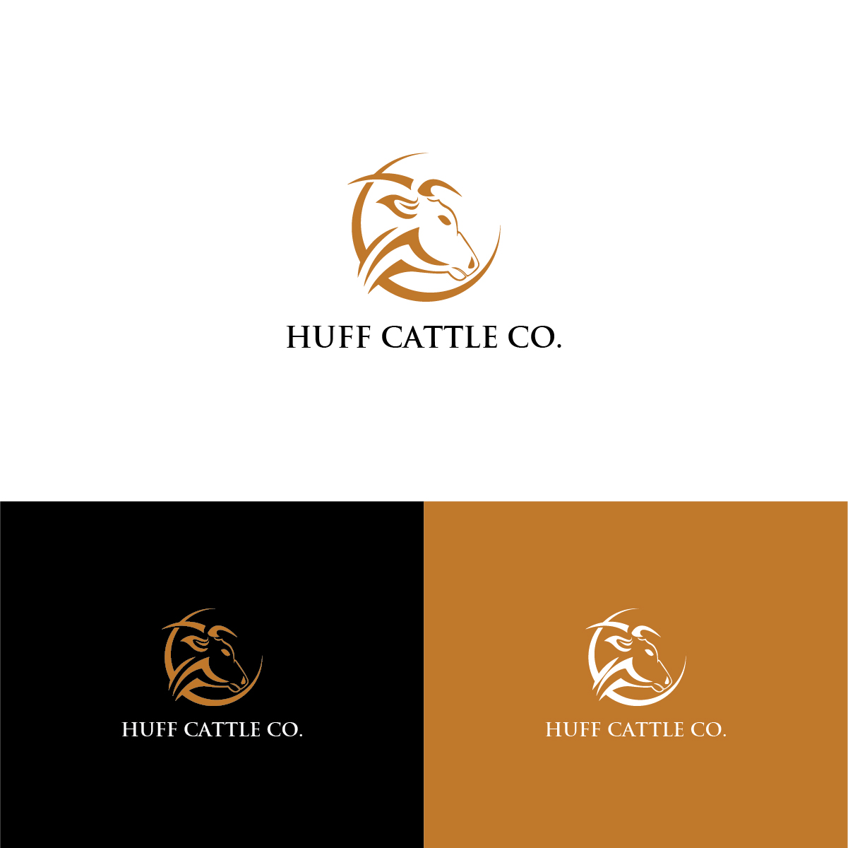 Diseño de Logo por Deziners Zone para Huff Cattle Co. | Diseño #18574117