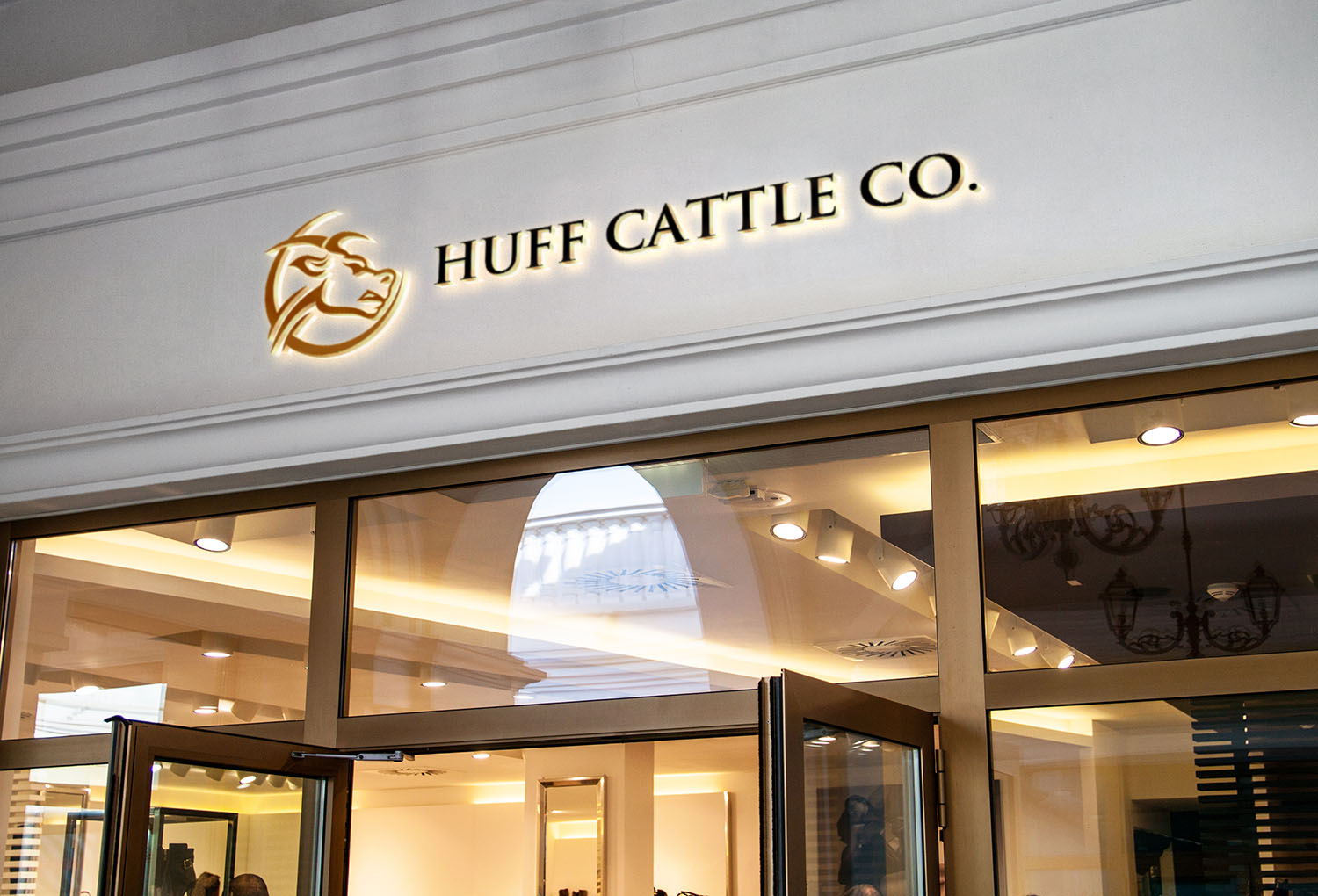 Logo Design by Deziners Zone for Huff Cattle Co. | Design #18580592