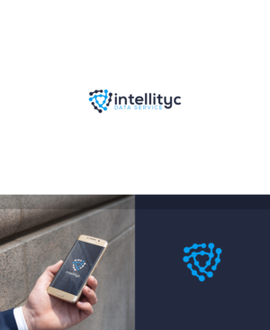 Intellityc Data Service - I'm ok to highlight Intellityc and have data services be subordinated | Logo Design by JohnM.