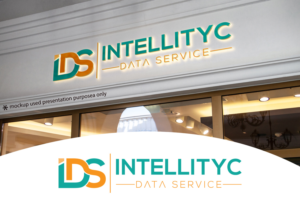 Intellityc Data Service - I'm ok to highlight Intellityc and have data services be subordinated | Logo Design by Juli creation