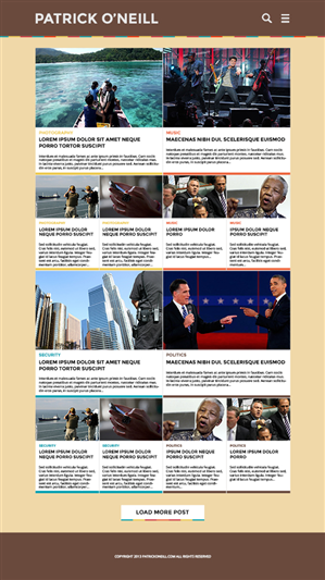 Wordpress Design by eckographic for this project | Design #2862284
