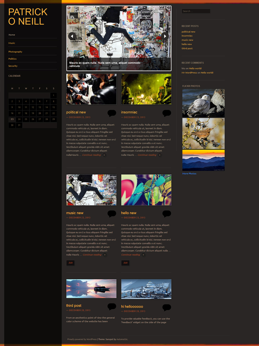 Design Wordpress par Arindam pour ce projet | Design #2852260