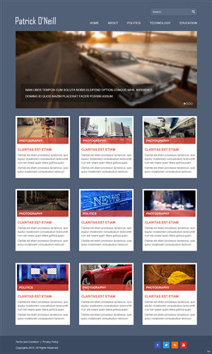 WordPress-Design von pb für dieses Projekt | Design: #2842931