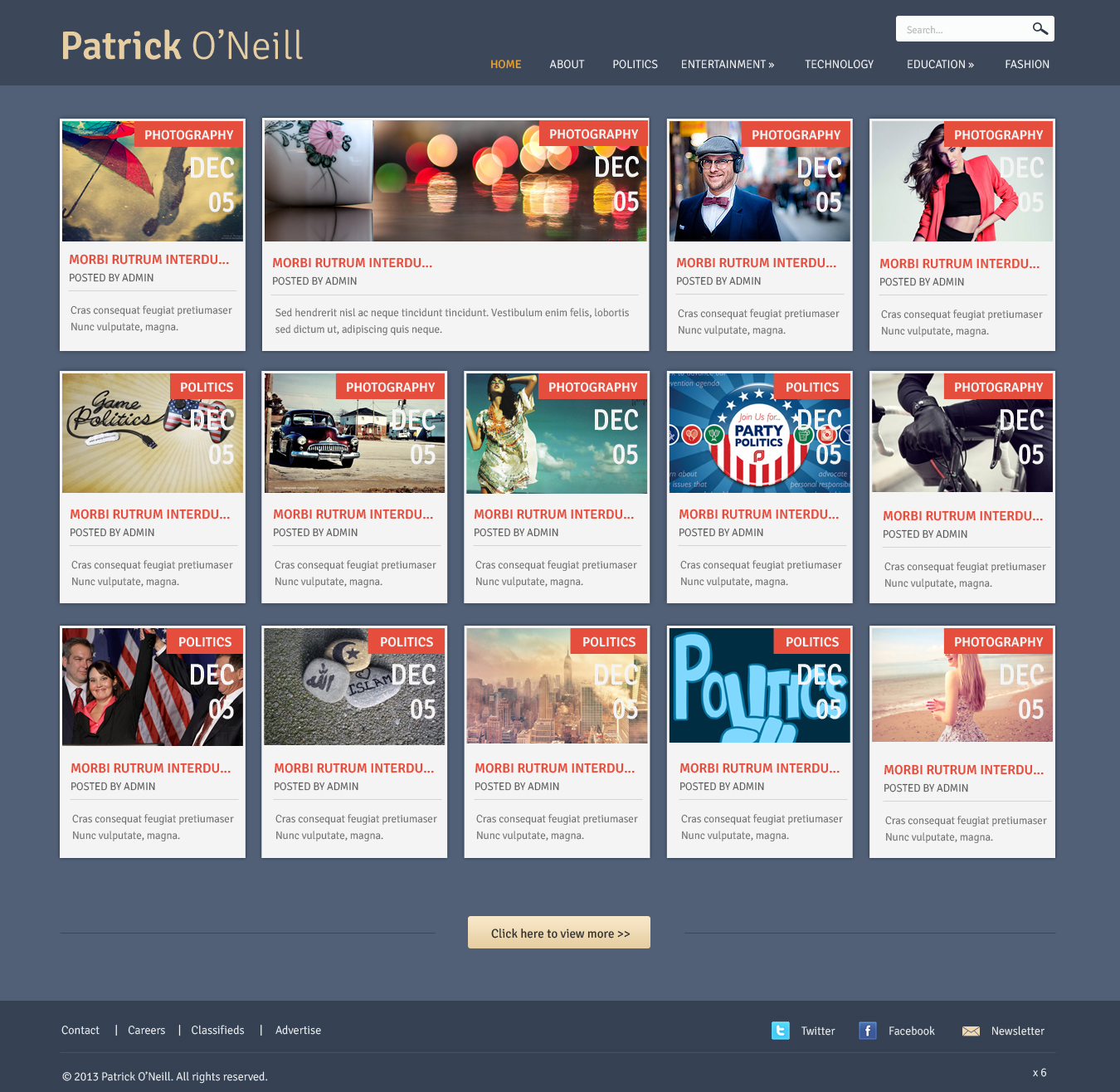 Wordpress Design by pb for this project | Design #2847000