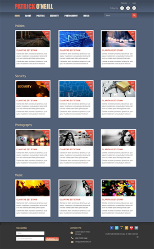 WordPress-Design von pb für dieses Projekt | Design: #2858324