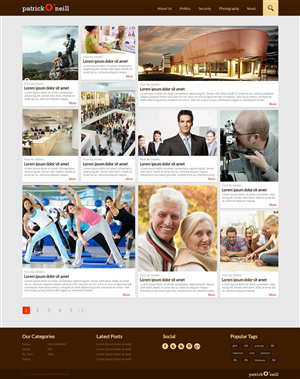 Wordpress Design by TechWise