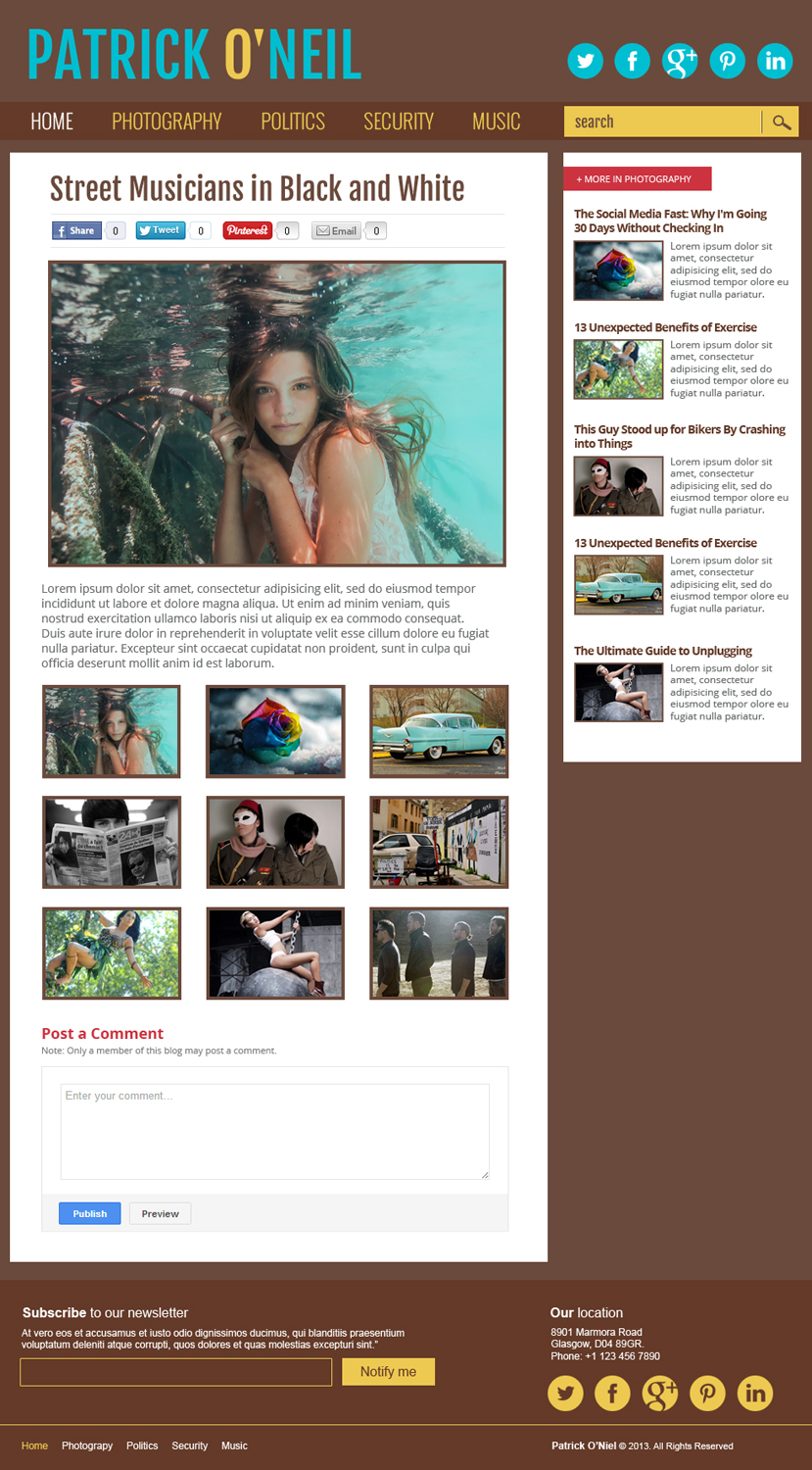 Wordpress Design by jeckx2 for this project | Design #2831113