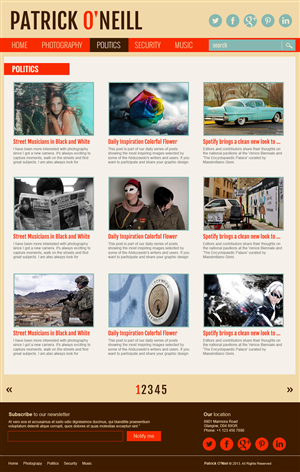 WordPress-Design von jeckx2 für dieses Projekt | Design: #2836169