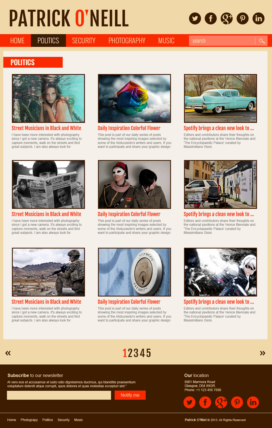 Wordpress Design by jeckx2 for this project | Design #2941194
