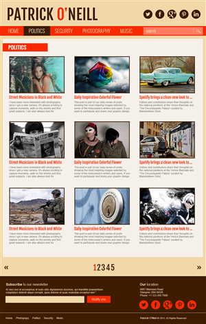 WordPress-Design von jeckx2 für dieses Projekt | Design: #2941194