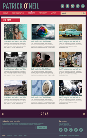 WordPress-Design von jeckx2 für dieses Projekt | Design: #2941202