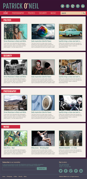 WordPress-Design von jeckx2 für dieses Projekt | Design: #2941214