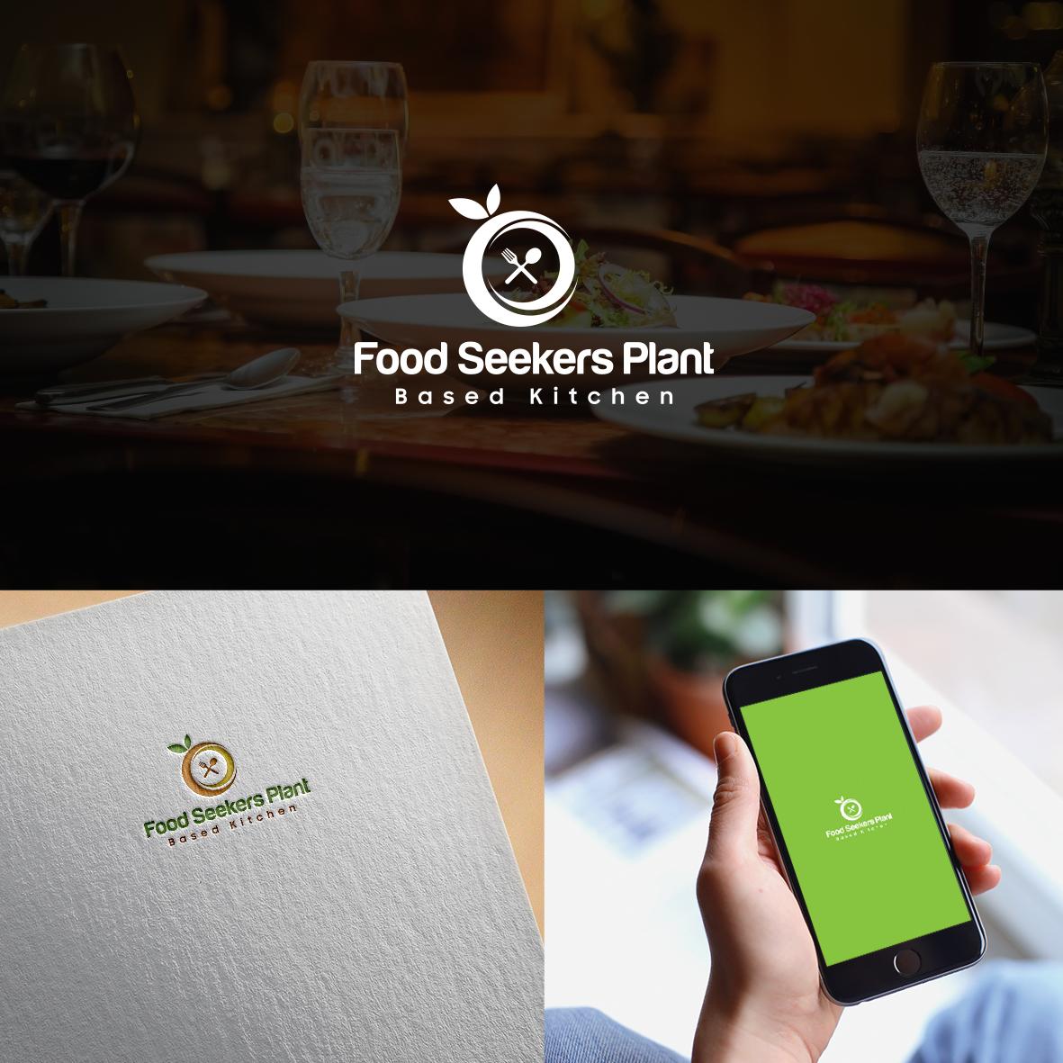 Logo Design by chynthiadewi91 for Food Seekers | Design #18589976