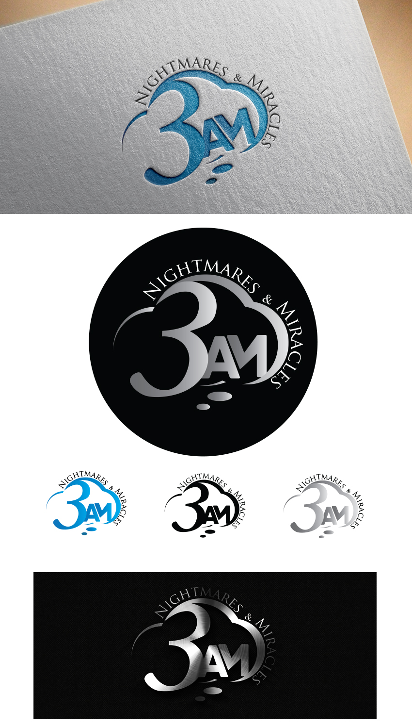 Logo Design by uk for 3AM Nightmares & Miracles | Design #18591220