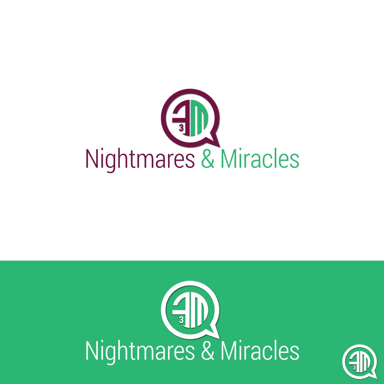 Logo Design by eMARK for 3AM Nightmares & Miracles | Design #18584261