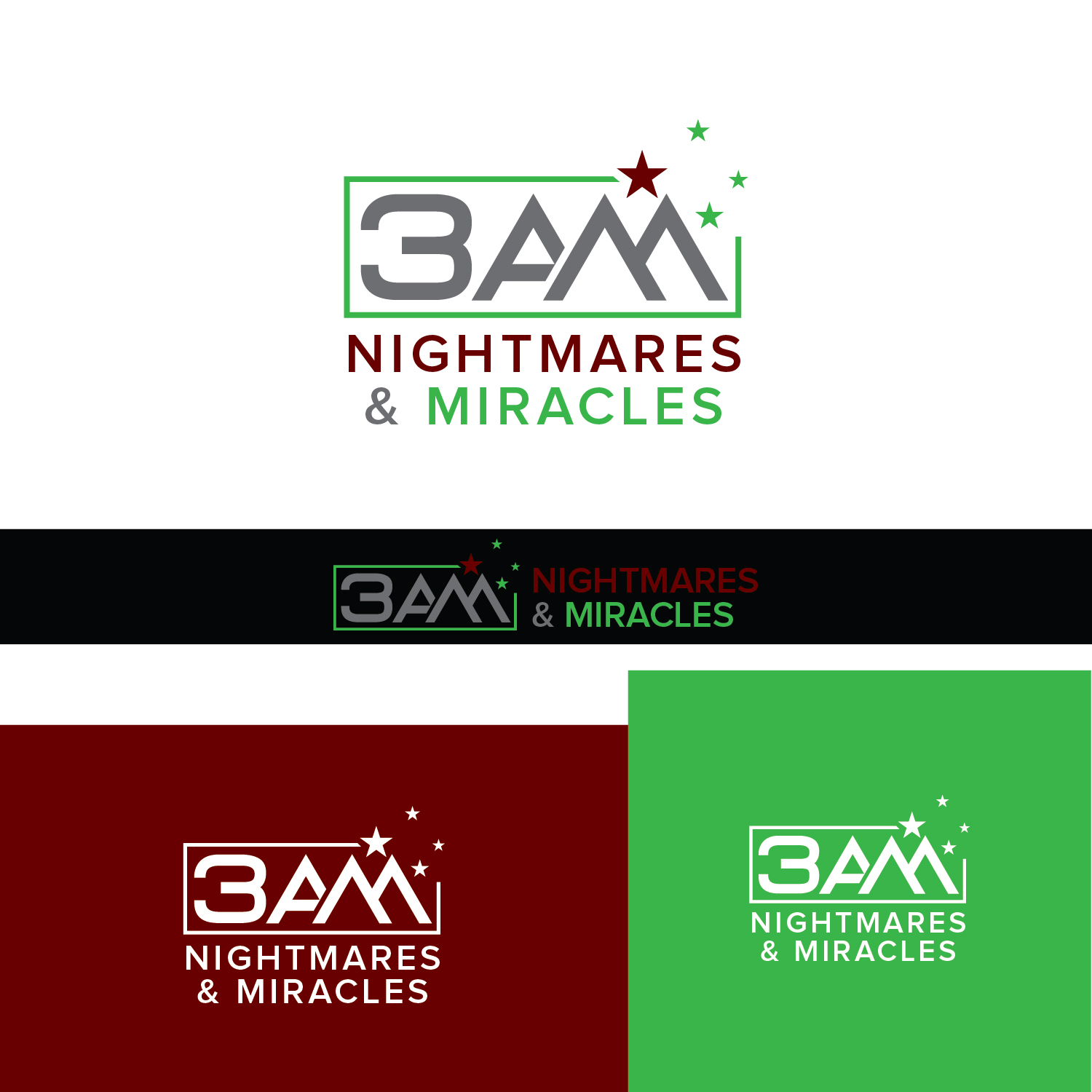 Logo Design by Maxo-Biz for 3AM Nightmares & Miracles | Design #18585229