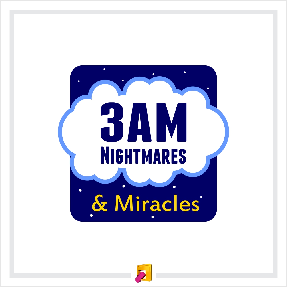 Logo Design by Sergio Medina for 3AM Nightmares & Miracles | Design #18652498