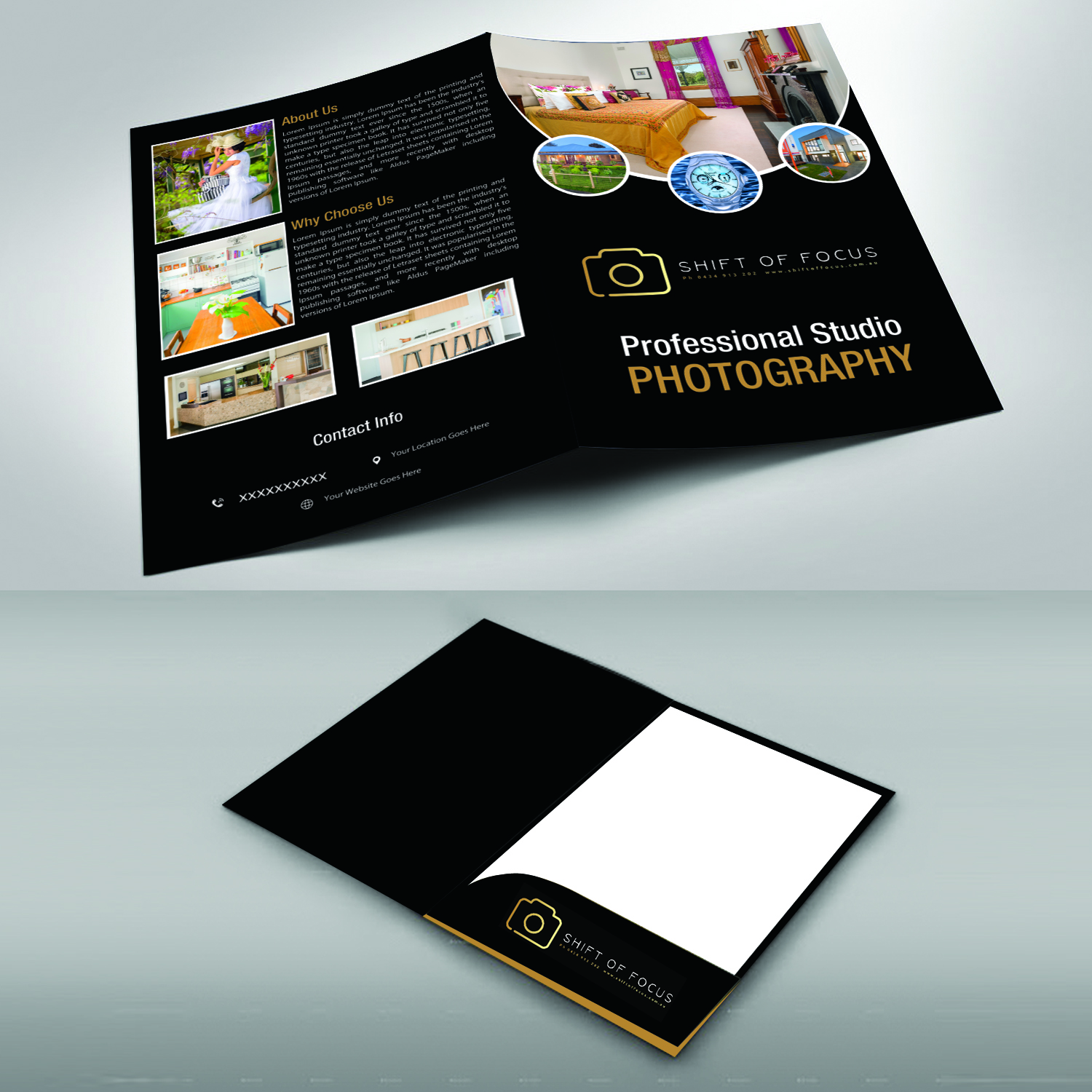 Flyer-Design von creative.bugs für Shift of Focus  | Design #18574435
