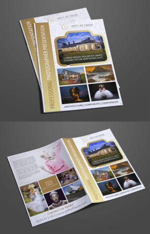 Presentation Folder Design for Photographer  | Flyer-Design von aspiremedia