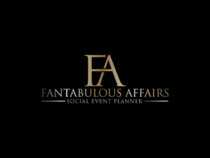 Fantabulous Affairs     (underneath logo in small font write Event Coordinator) | Logo Design by juie design