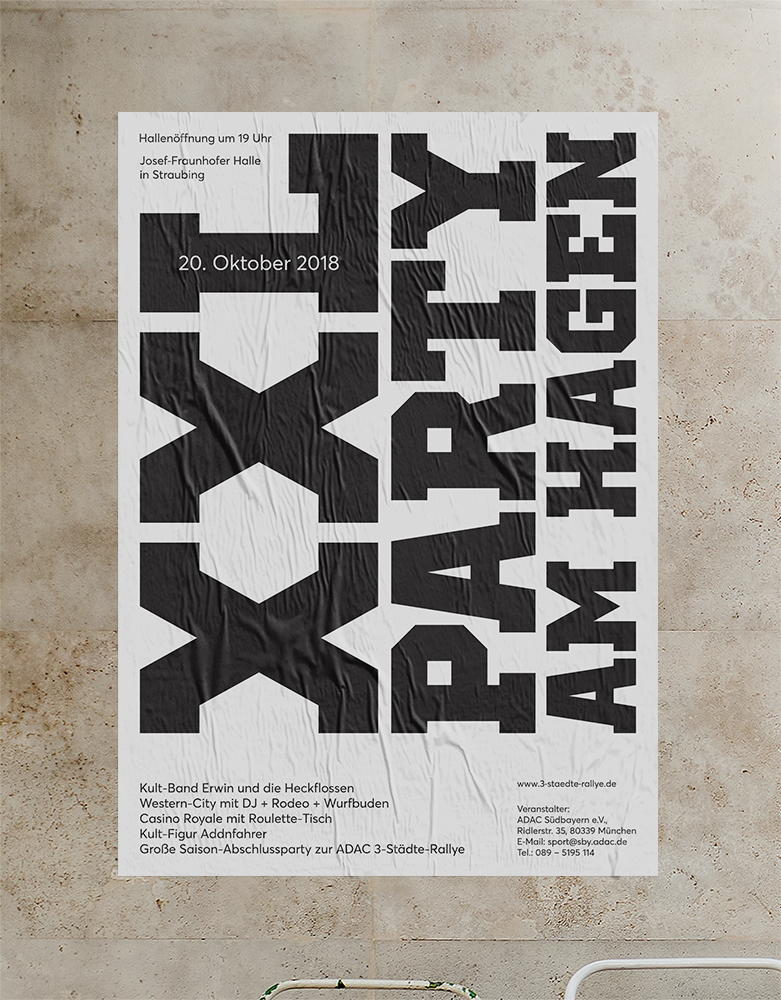 Poster Design by kogner for ADAC Südbayern e.V. | Design #18639835