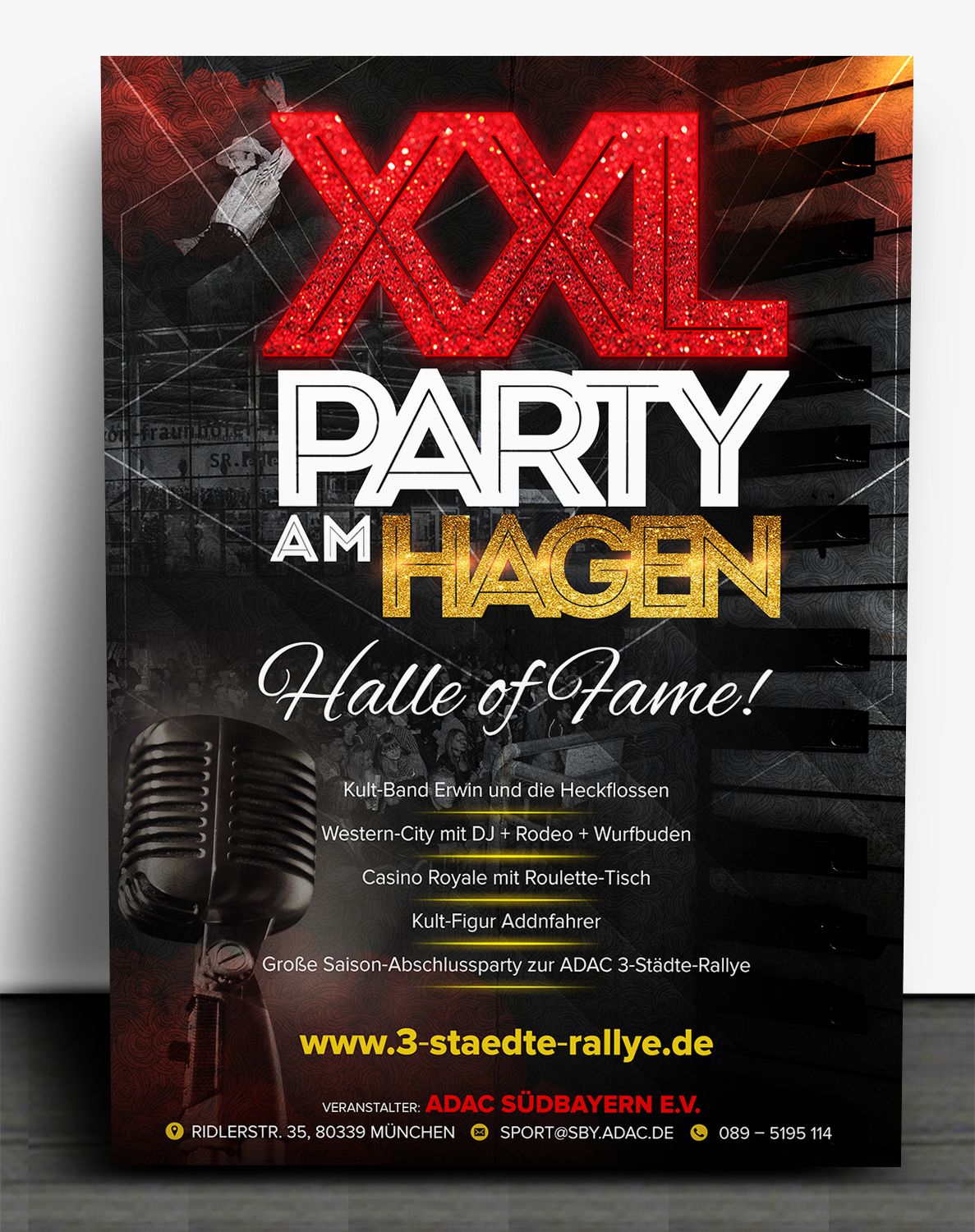 Diseño de Póster por SAI DESIGNS para ADAC Südbayern e.V. | Diseño: #18583838