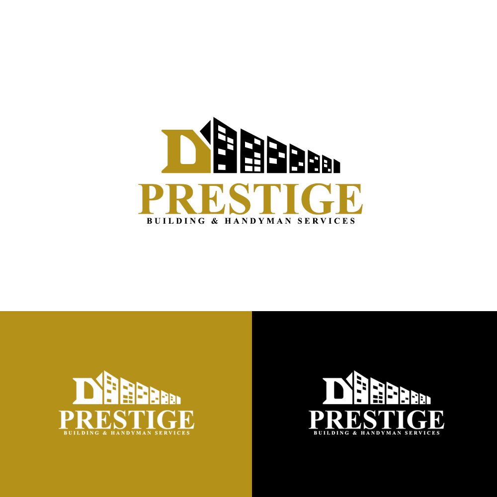 Logo Design by PsyPen for Prestige Building and Handyman Services | Design #18583255