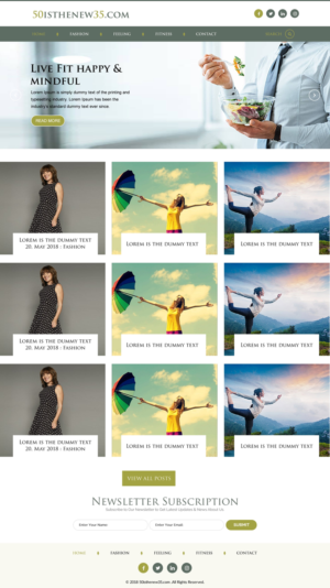 Web Design by harmi_199 for this project | Design: #18620284