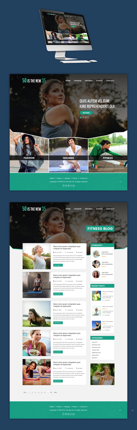 Web Design by pb for this project | Design #18586874