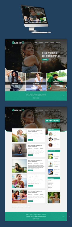 Web Design by pb for this project | Design: #18586874