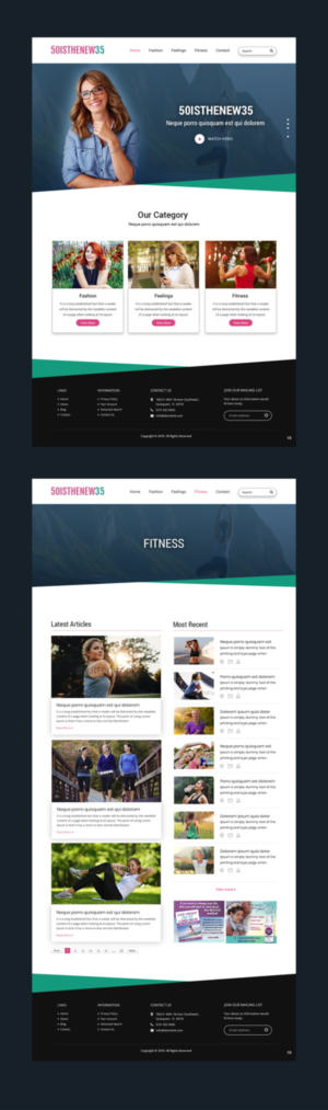 Web Design by pb for this project | Design: #18586875