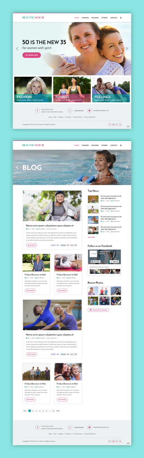 Web Design by pb for this project | Design #18586876