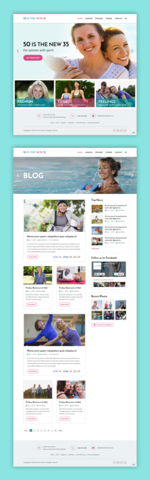 Web Design by pb for this project | Design: #18586876
