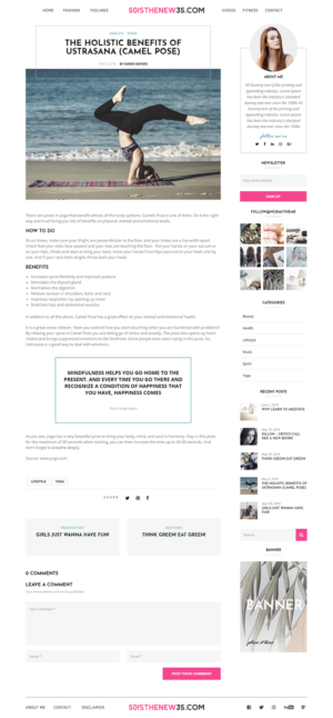 Web Design by Ayesha Khan for this project | Design: #18588254