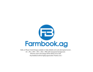 Farmbook.ag | Logo Design by juie design