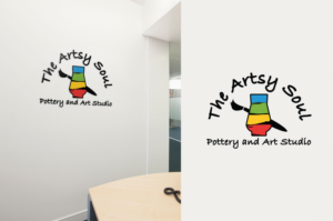 The Artsy Soul Pottery and Art Studio | Design de Logo par Grafactory